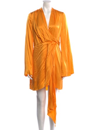 Acler V-Neck Mini Dress