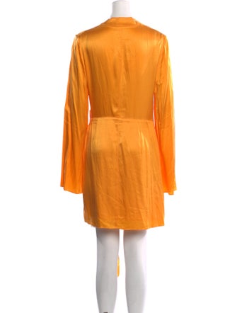 Acler V-Neck Mini Dress