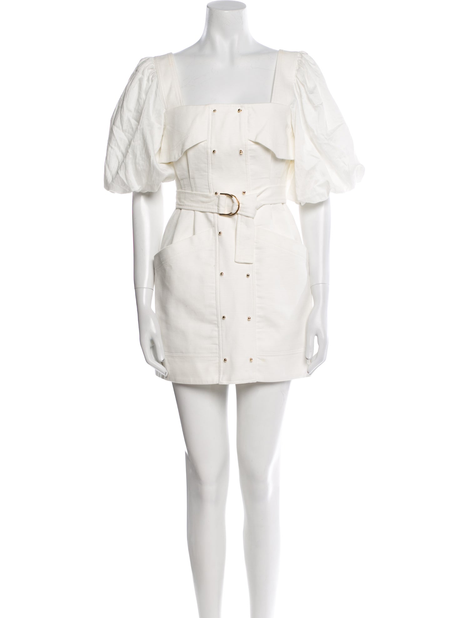 Acler Square Neckline Mini Dress w/ Tags