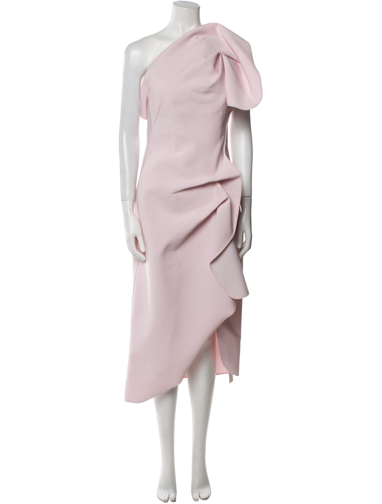 Acler One-Shoulder Long Dress