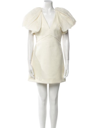 Acler V-Neck Mini Dress