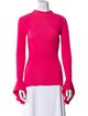 Acler Nylon Crew Neck Sweater