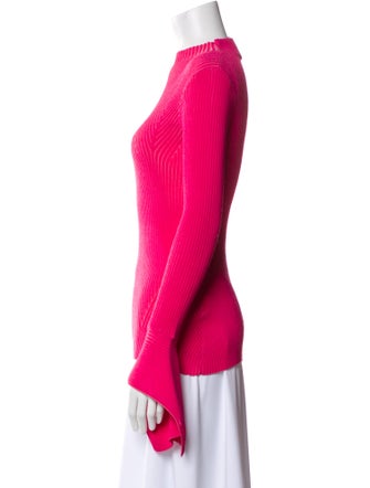 Acler Nylon Crew Neck Sweater