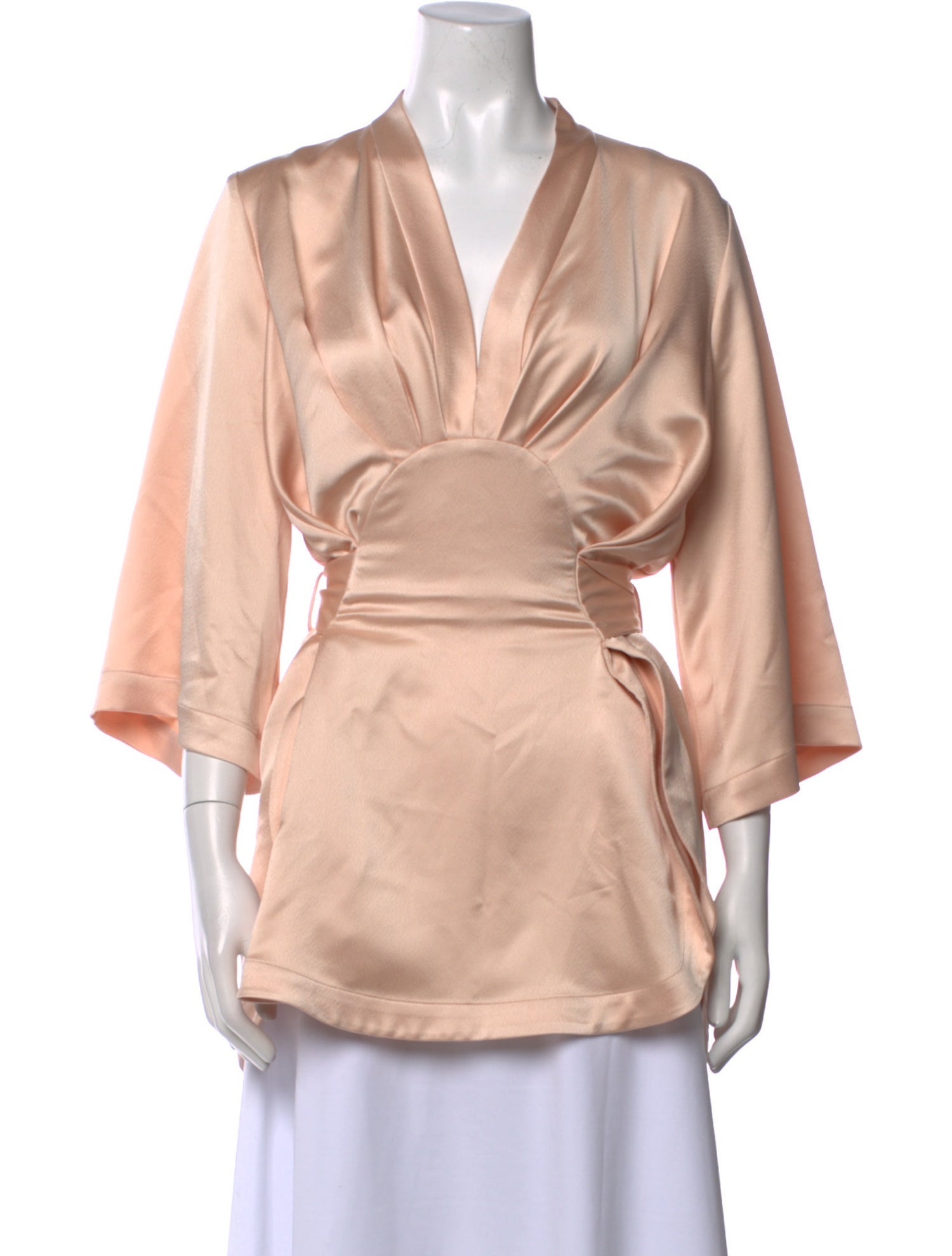 Acler V-Neck Three-Quarter Sleeve Tunic w/ Tags