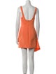 Acler Square Neckline Mini Dress