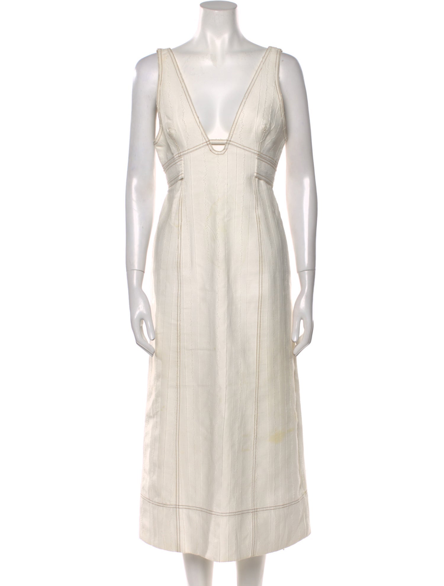 Acler V-Neck Long Dress