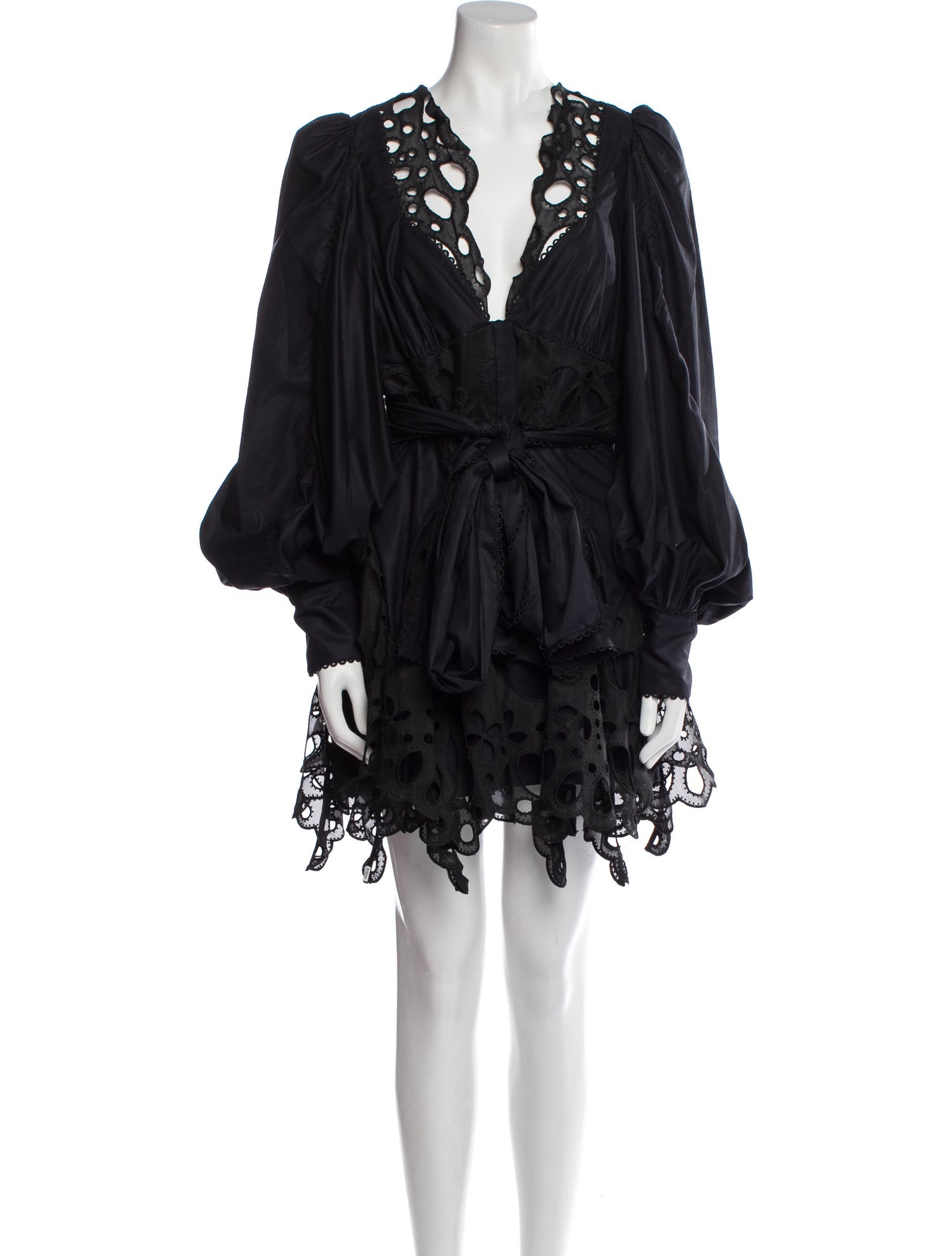 Acler V-Neck Mini Dress