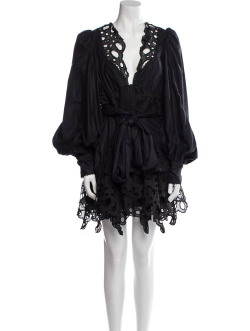 Acler V-Neck Mini Dress