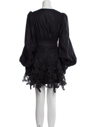 Acler V-Neck Mini Dress