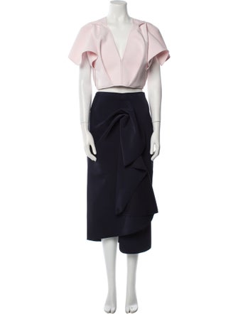 Acler Ruffle Embellishment Skirt Set