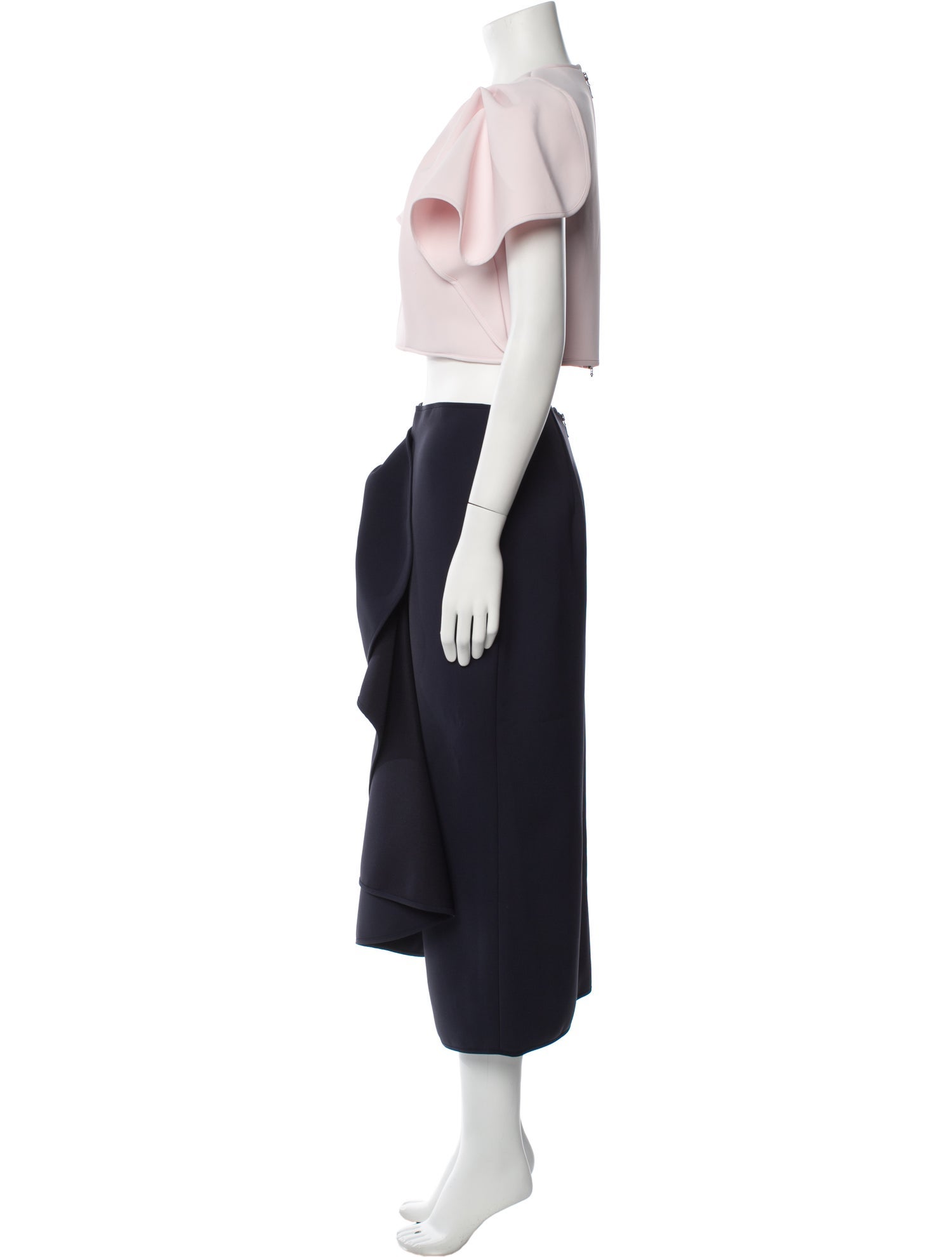 Acler Ruffle Embellishment Skirt Set