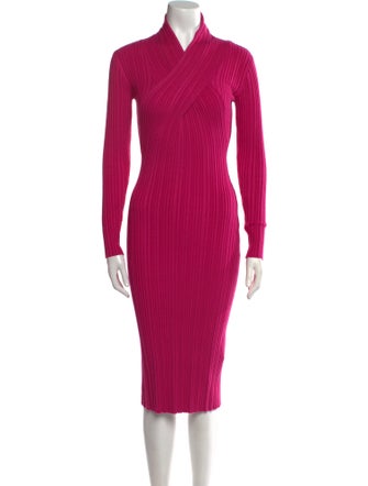 Acler Turtleneck Long Dress