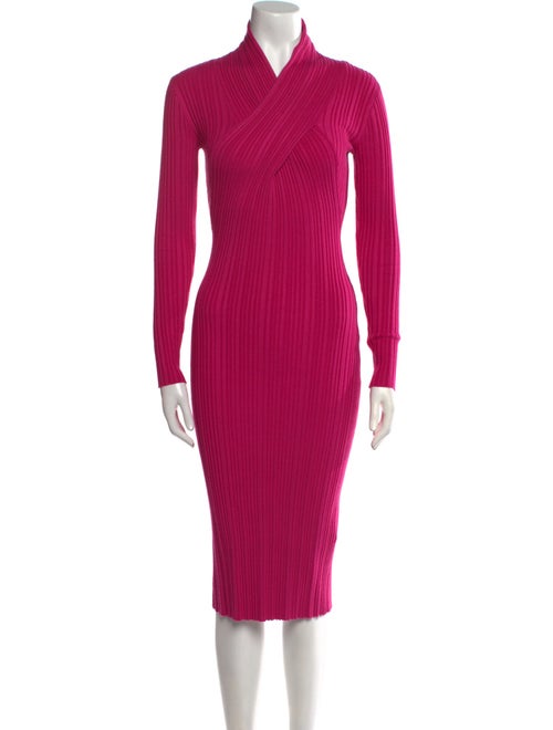 Acler Turtleneck Long Dress