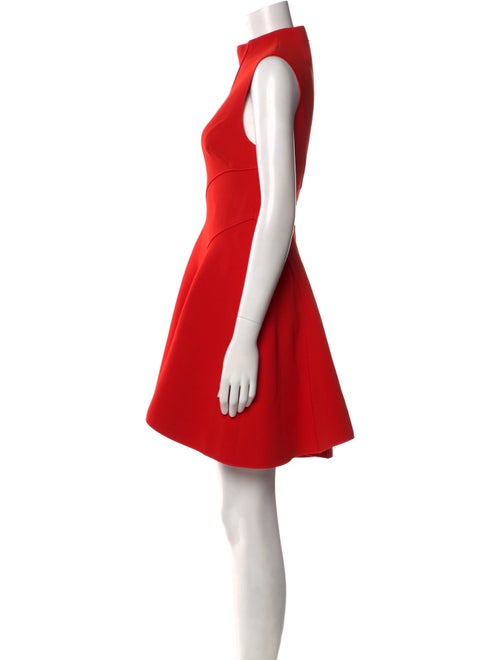 Acler Mock Neck Mini Dress