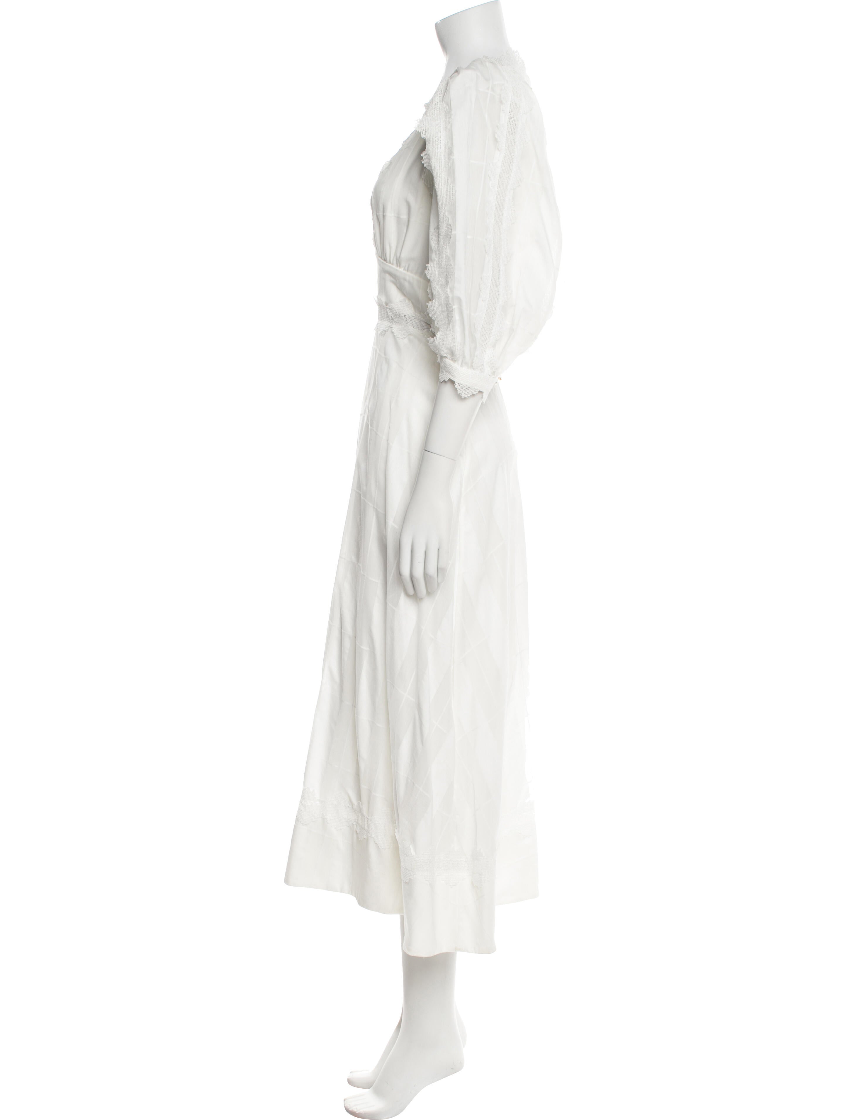 Acler V-Neck Long Dress