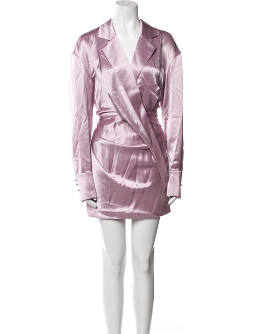 Acler V-Neck Mini Dress