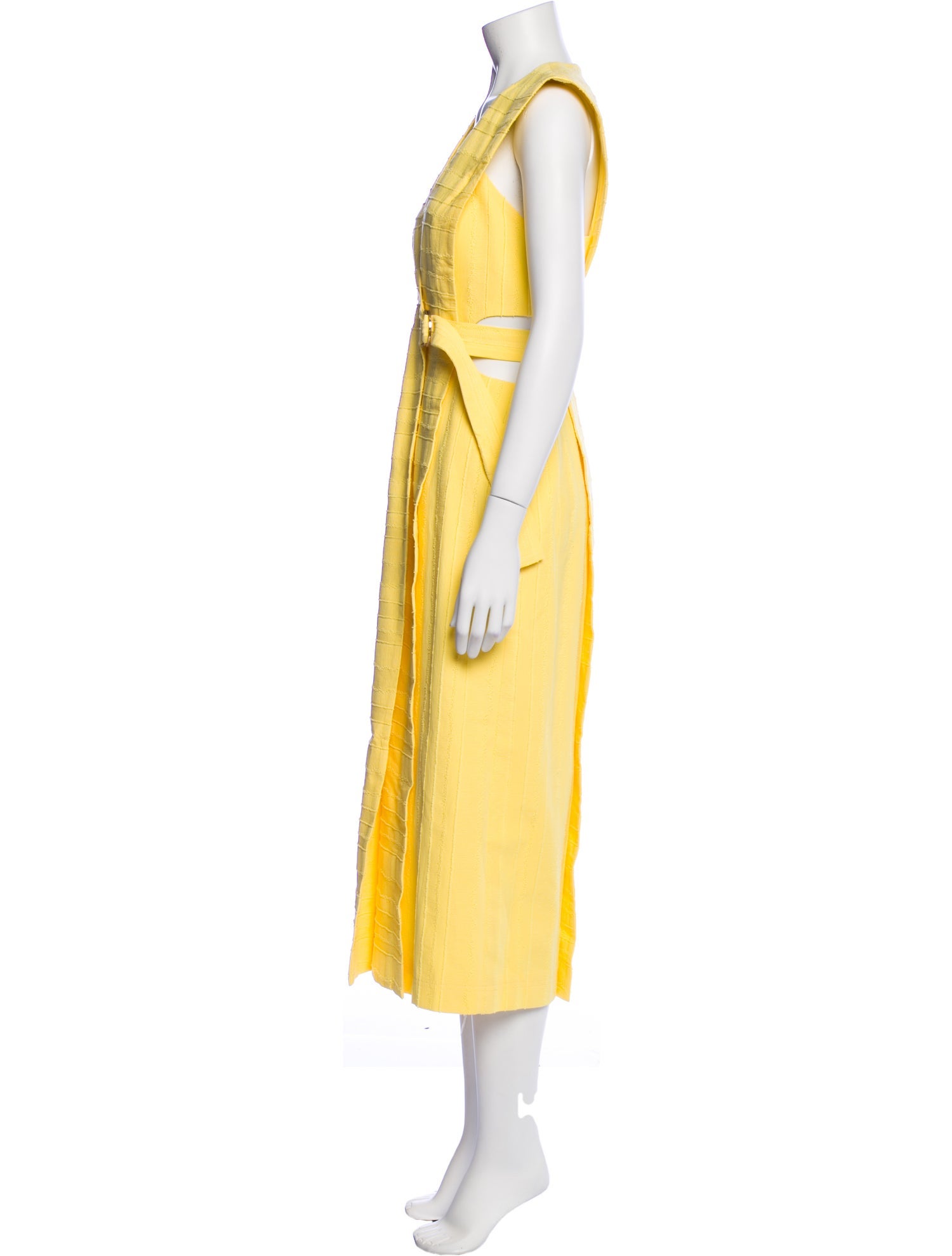 Acler V-Neck Long Dress