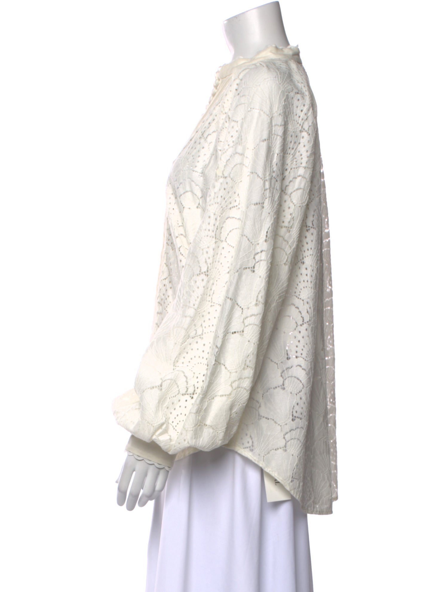 Acler V-Neck Long Sleeve Blouse