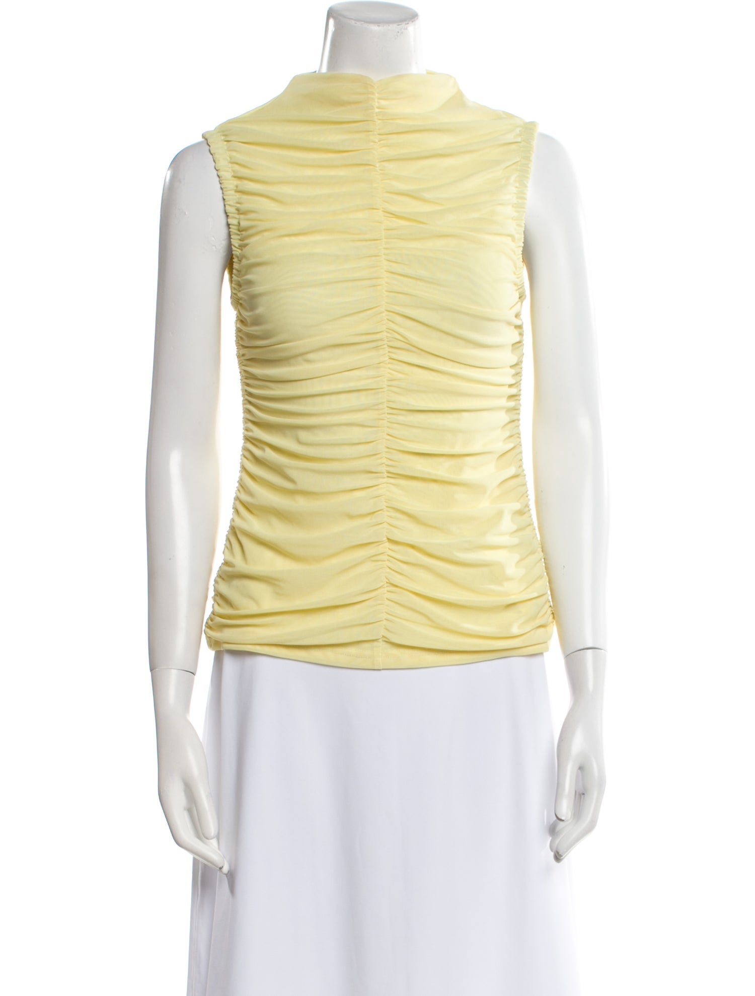 Acler Mock Neck Sleeveless Top