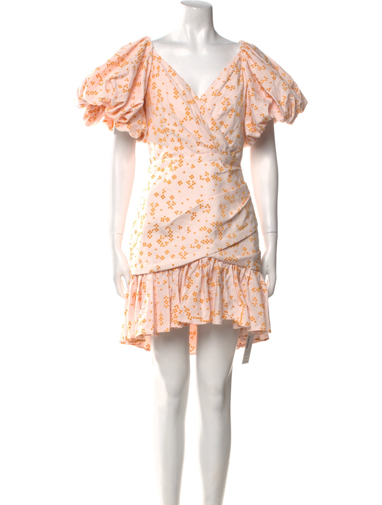 Acler Floral Print Mini Dress