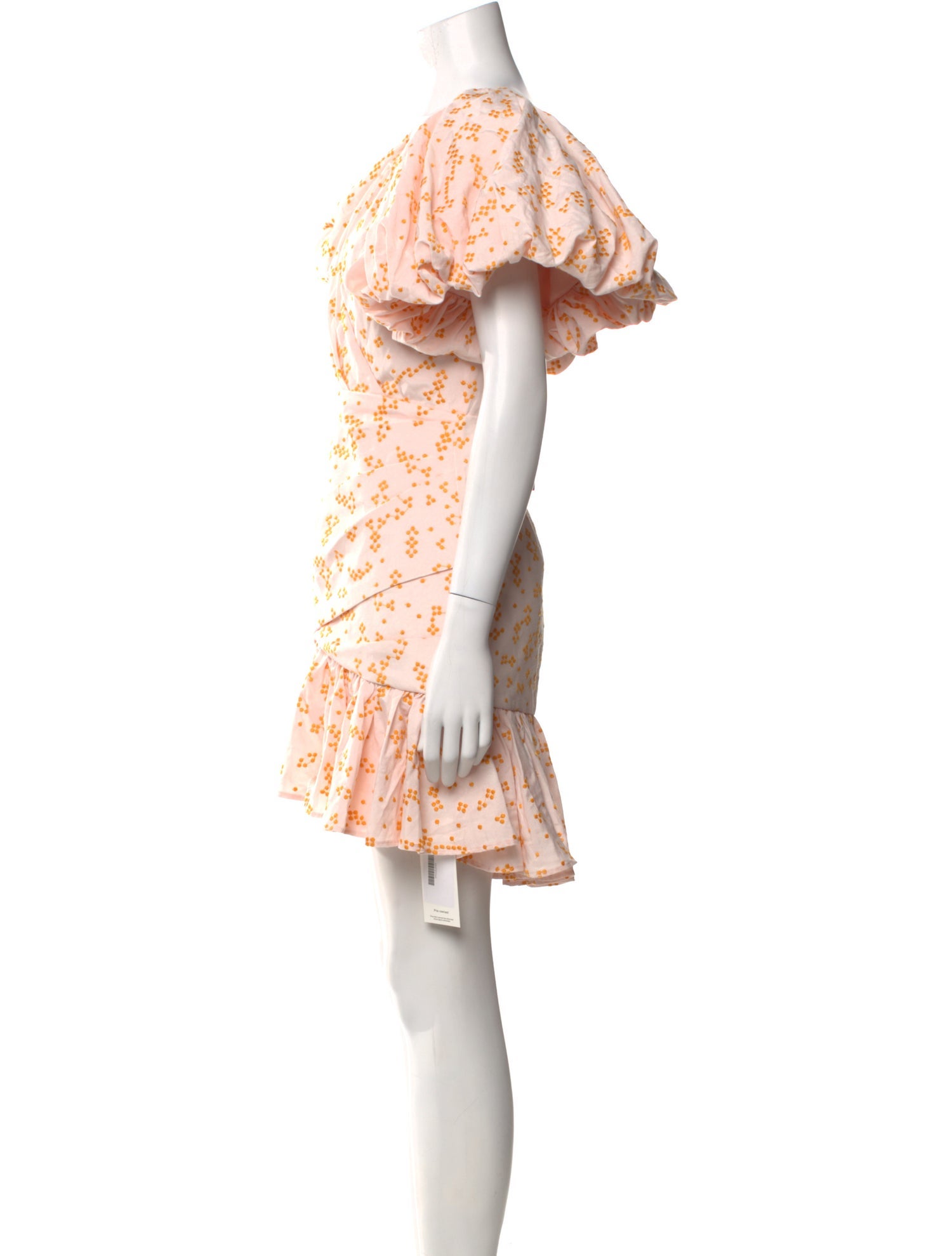 Acler Floral Print Mini Dress