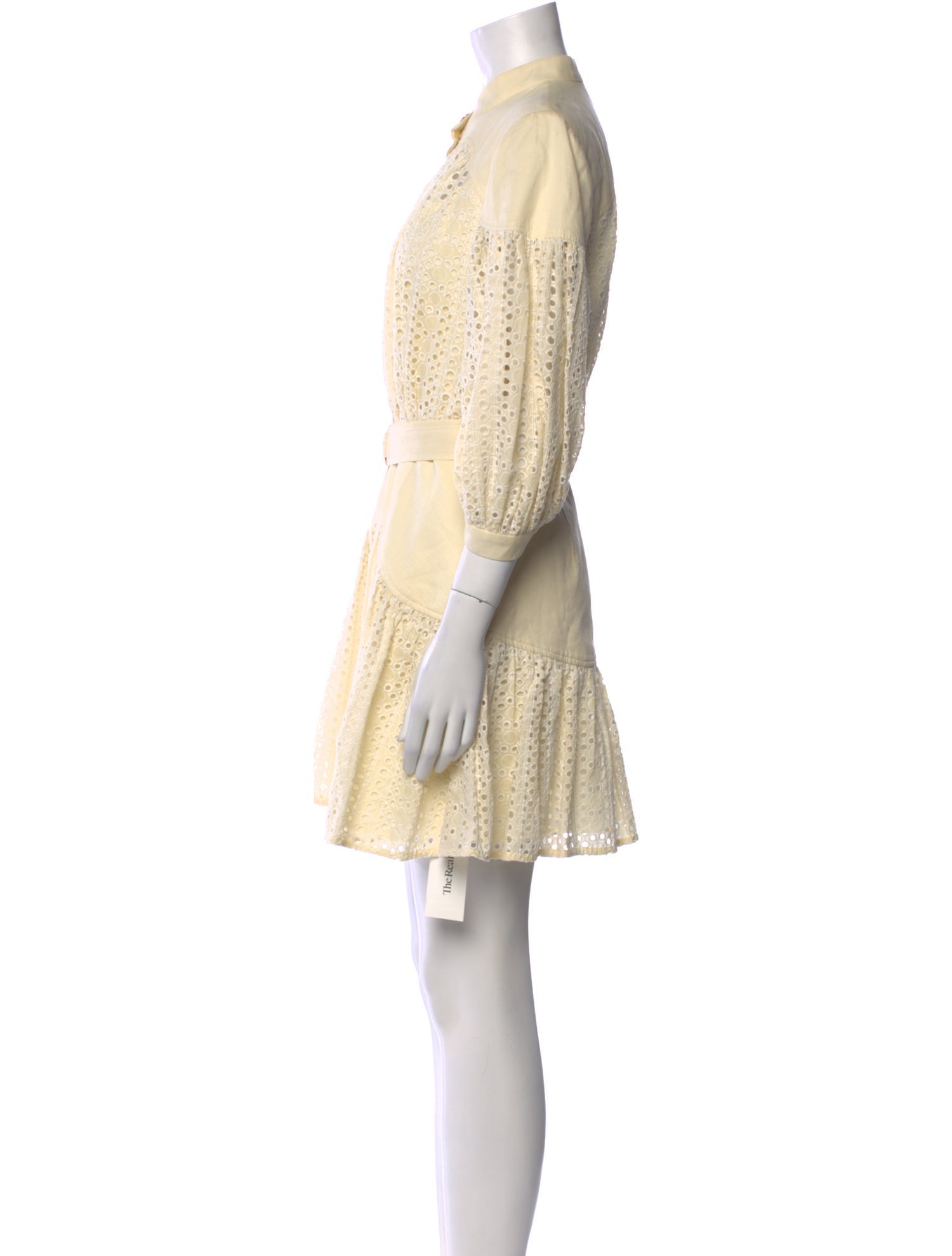 Acler Mock Neck Mini Dress