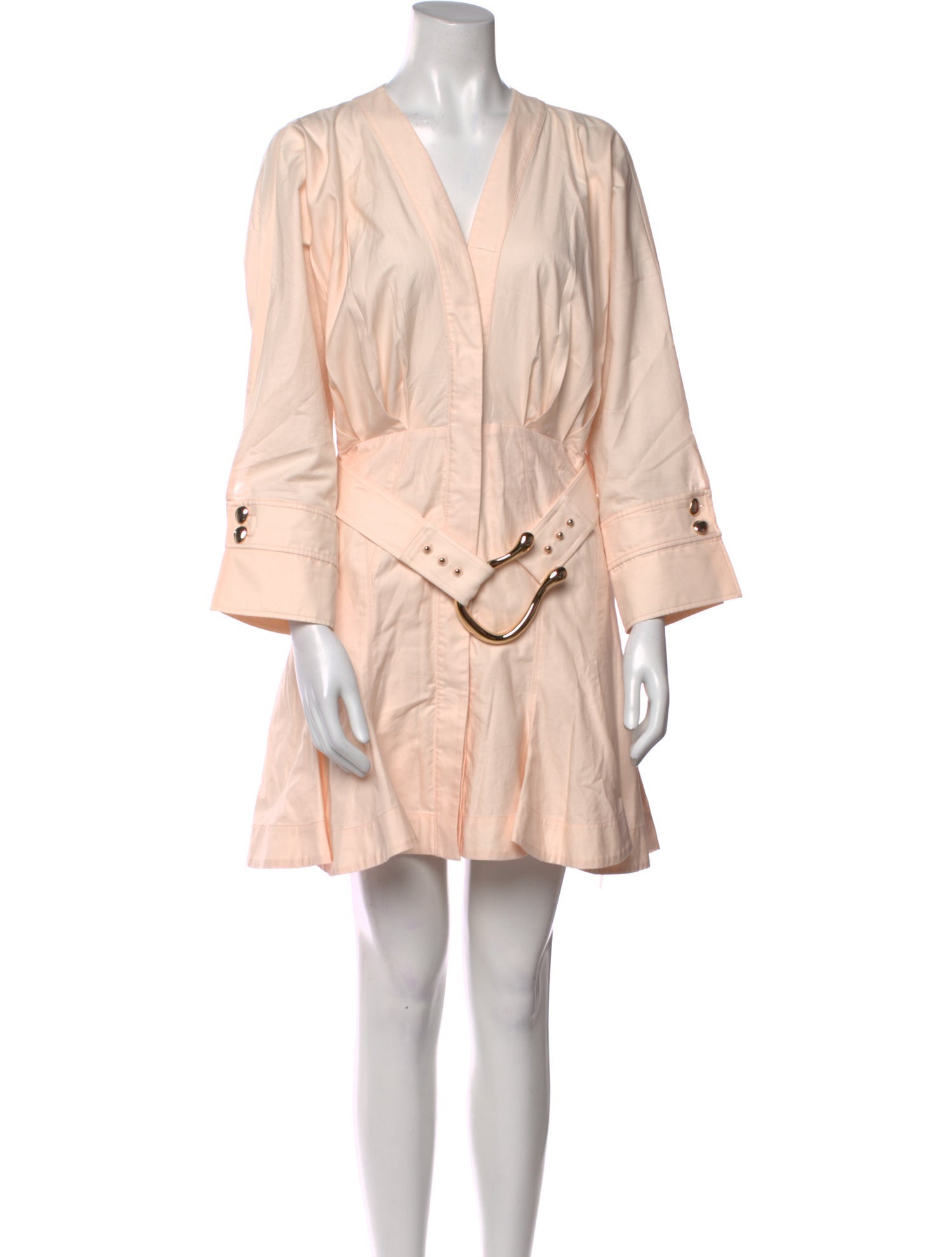 Acler V-Neck Mini Dress