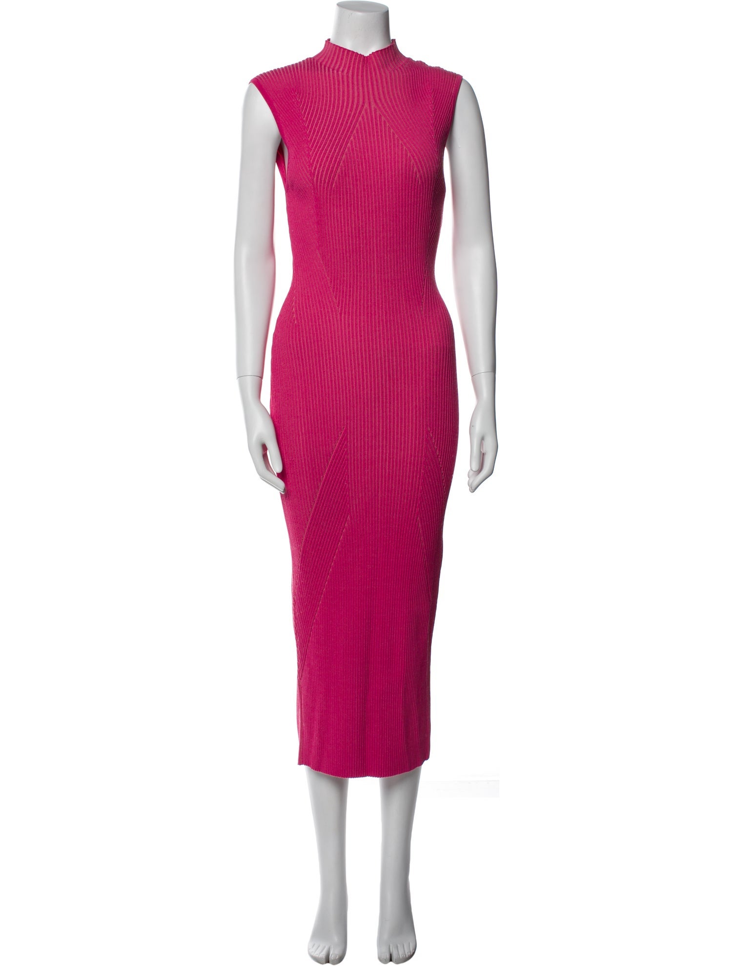 Acler Mock Neck Long Dress