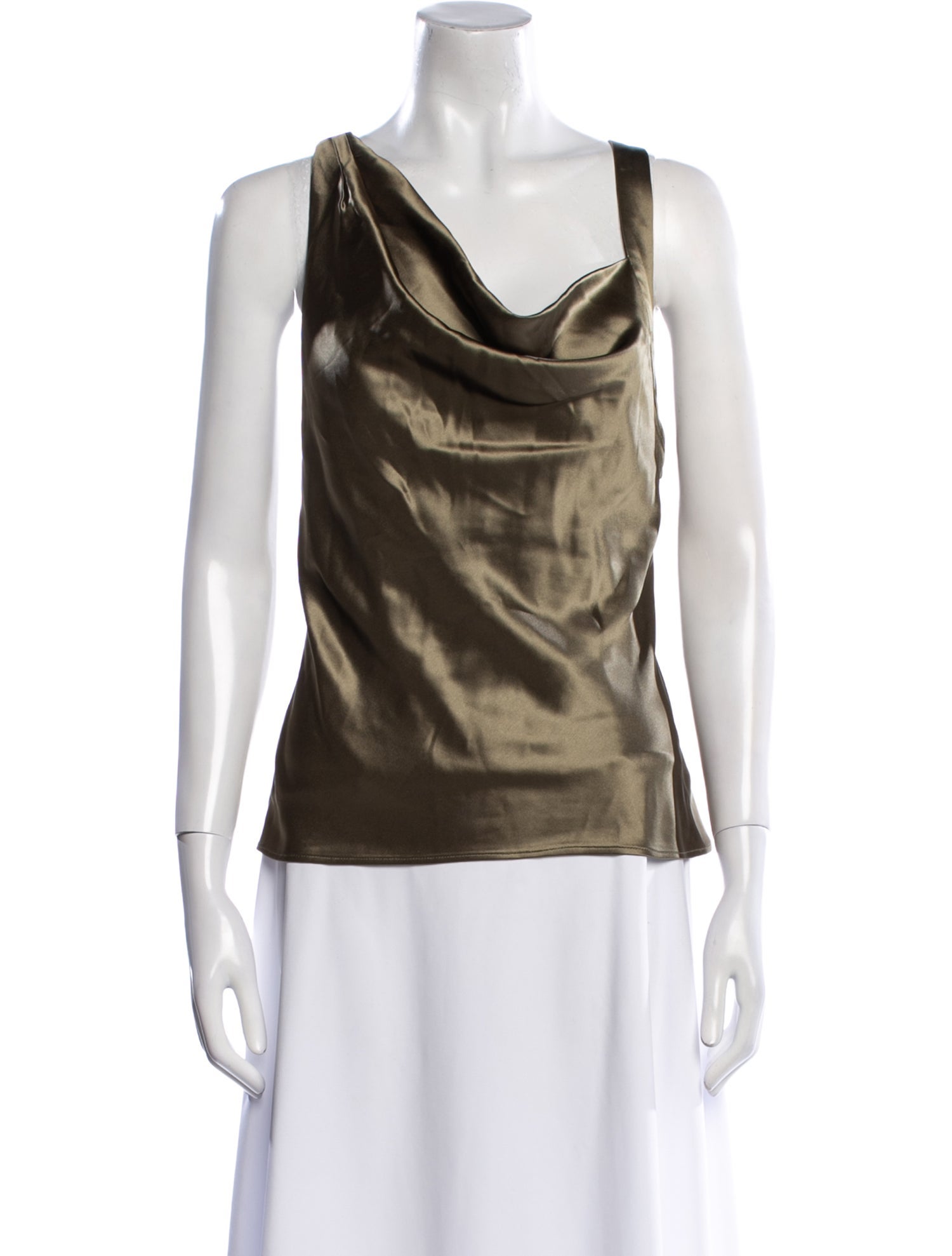 Acler Cowl Neck Sleeveless Top