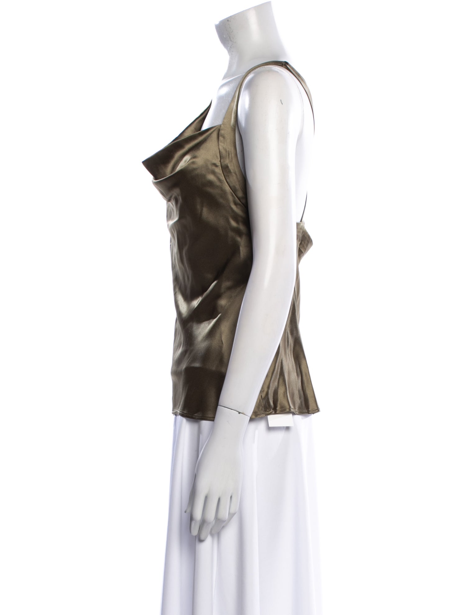 Acler Cowl Neck Sleeveless Top