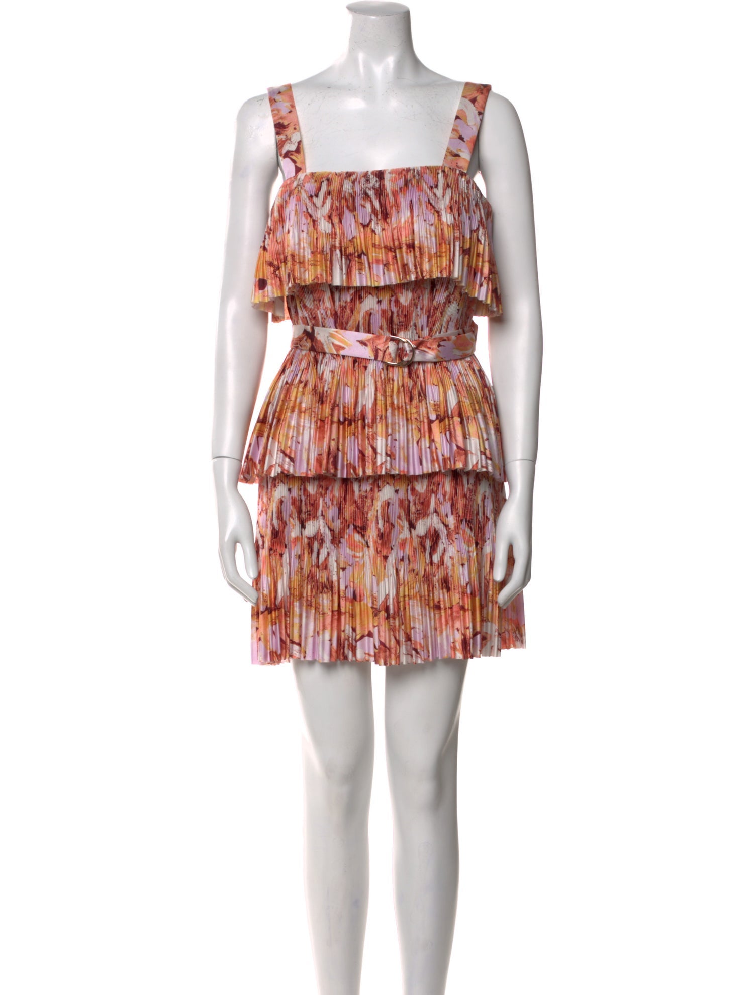 Acler Printed Mini Dress