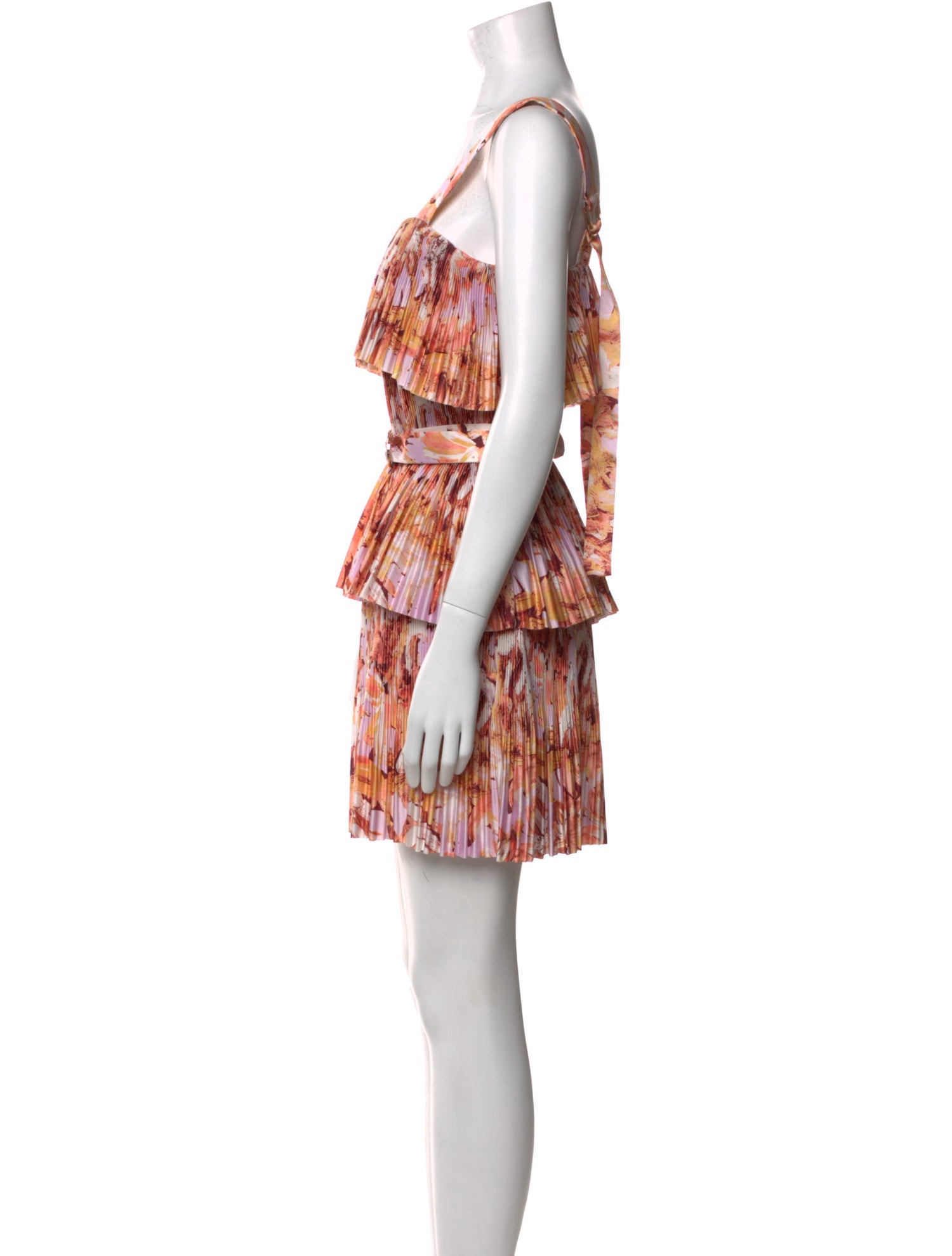 Acler Printed Mini Dress