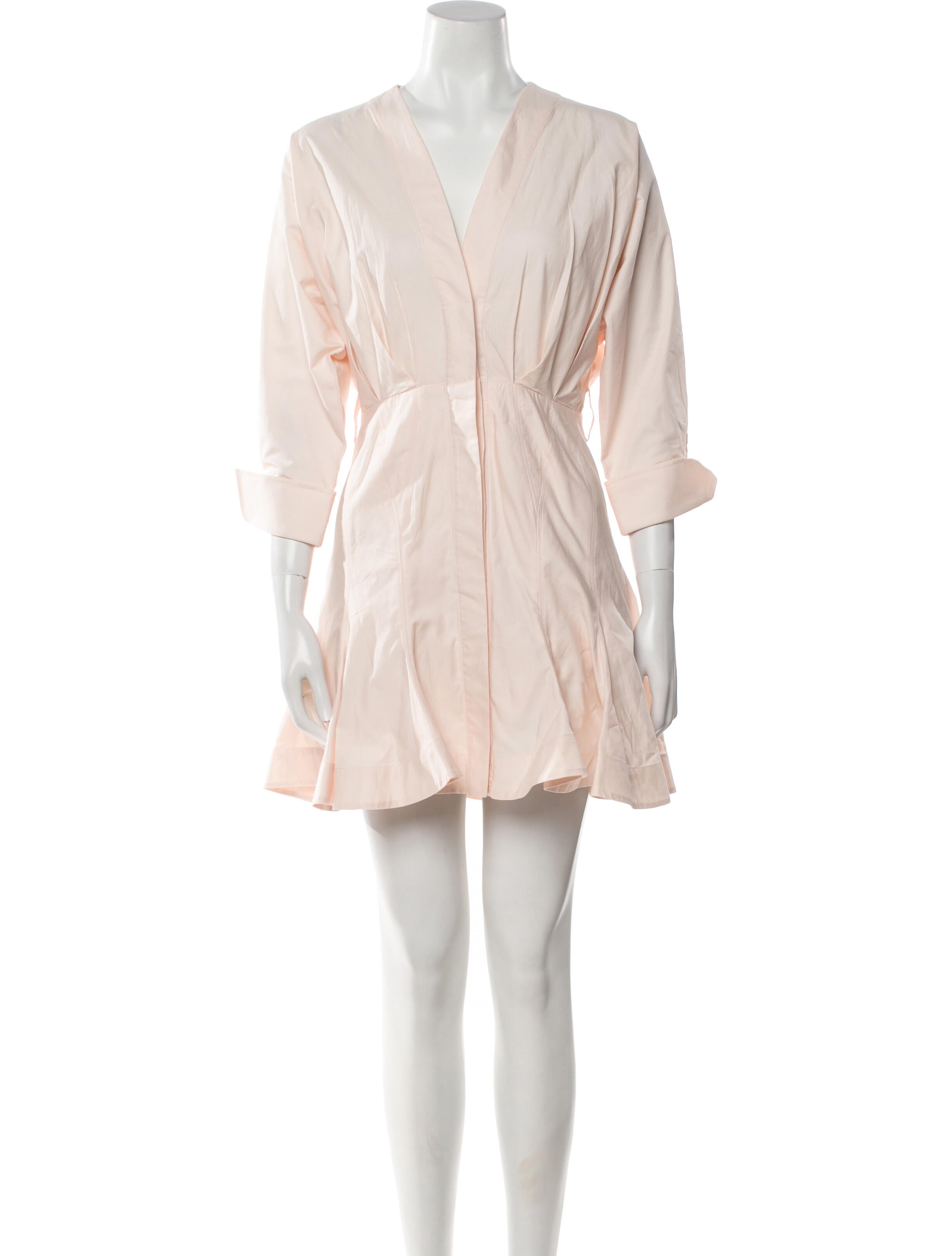 Acler V-Neck Mini Dress