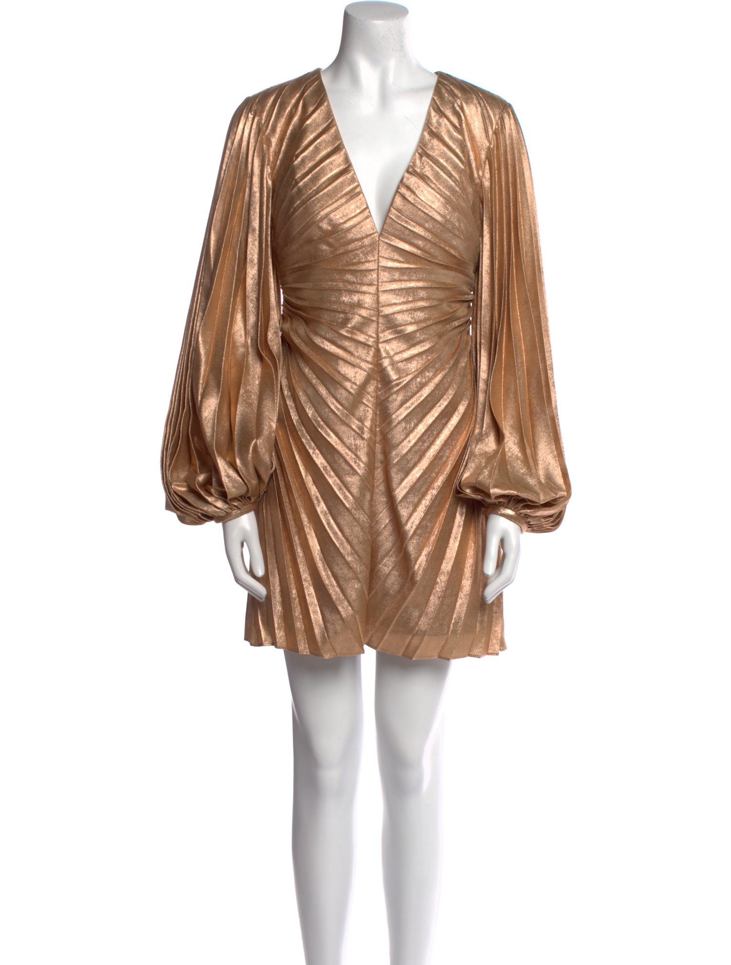 Acler V-Neck Mini Dress