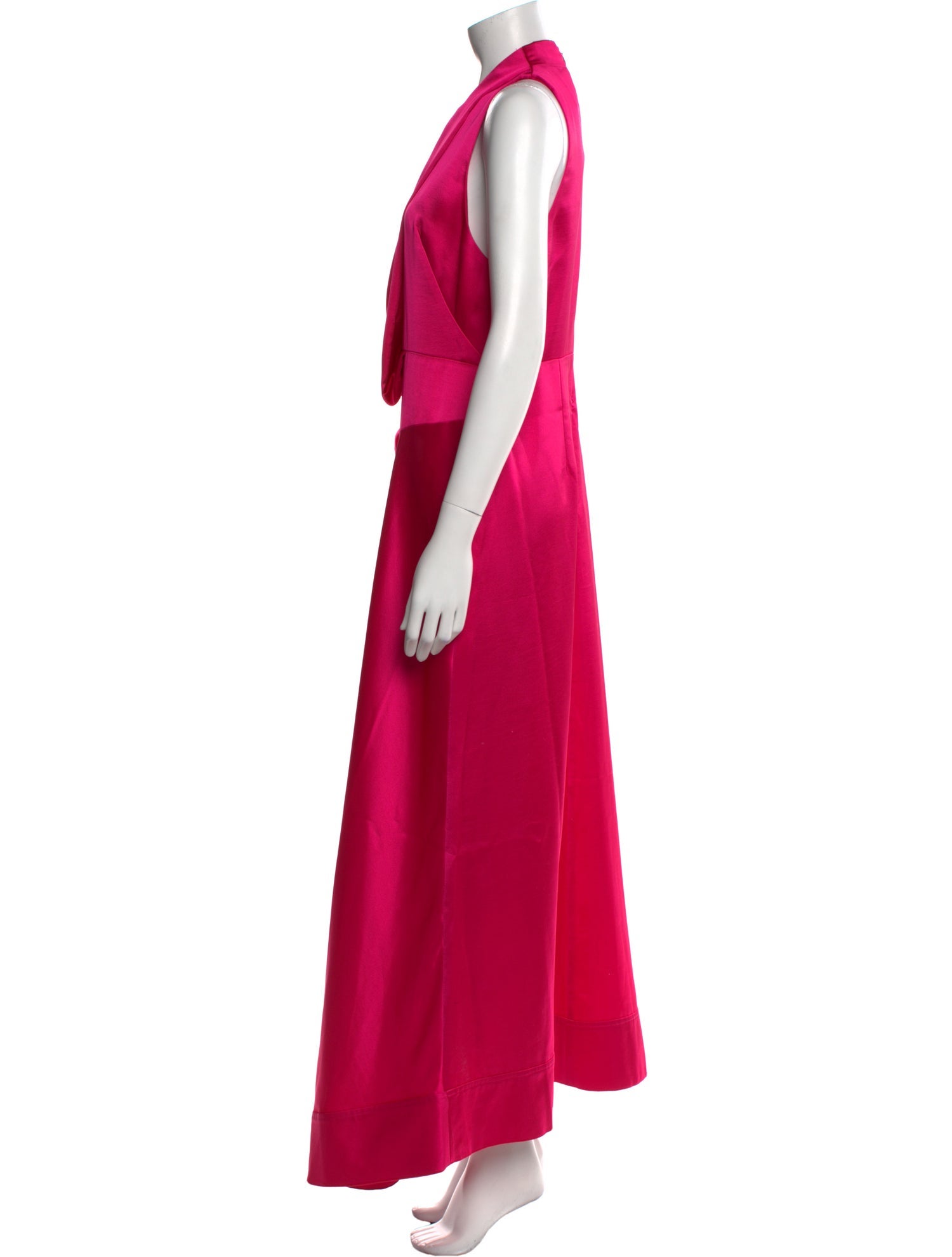 Acler Cowl Neck Long Dress