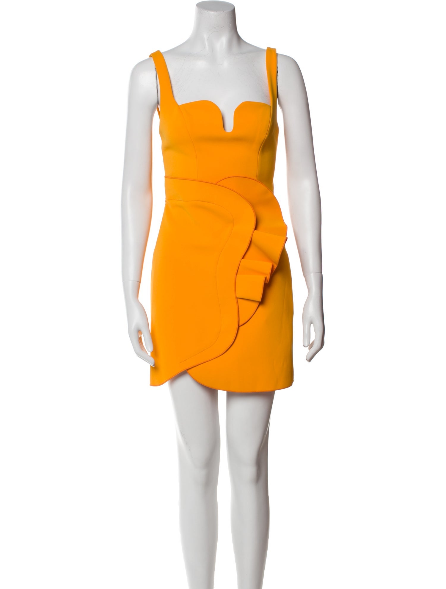 Acler Square Neckline Mini Dress