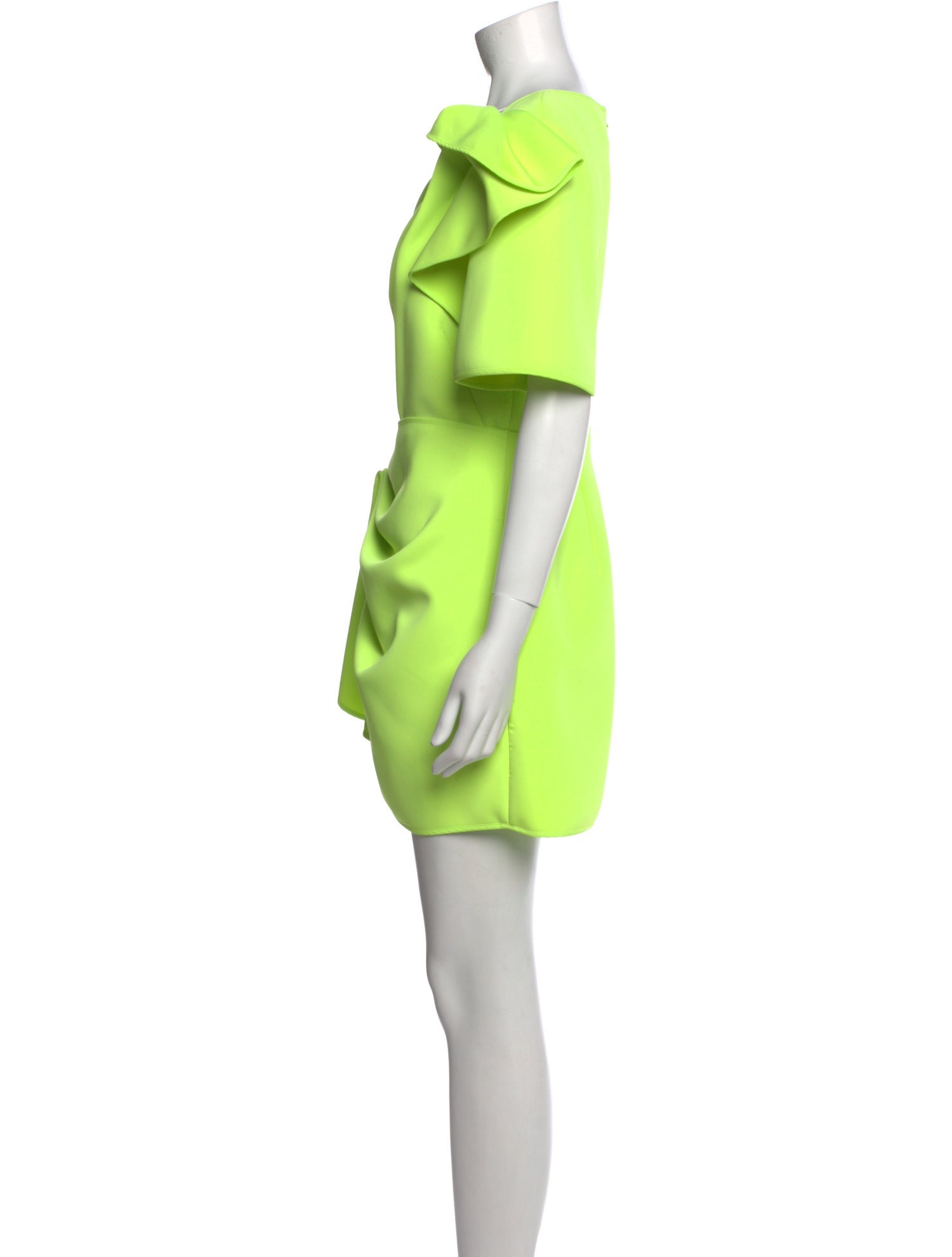 Acler Cowl Neck Mini Dress