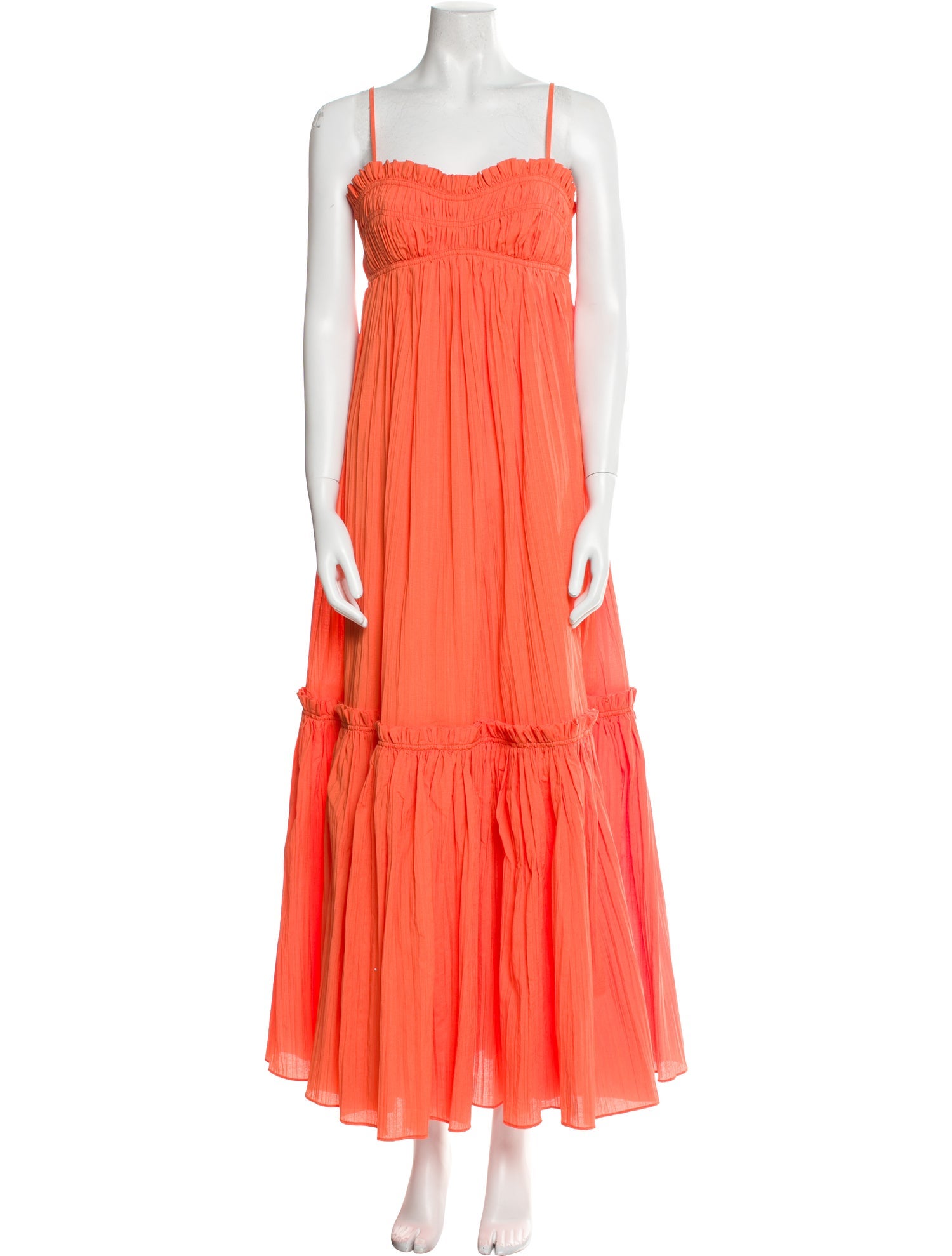 Acler Square Neckline Midi Length Dress