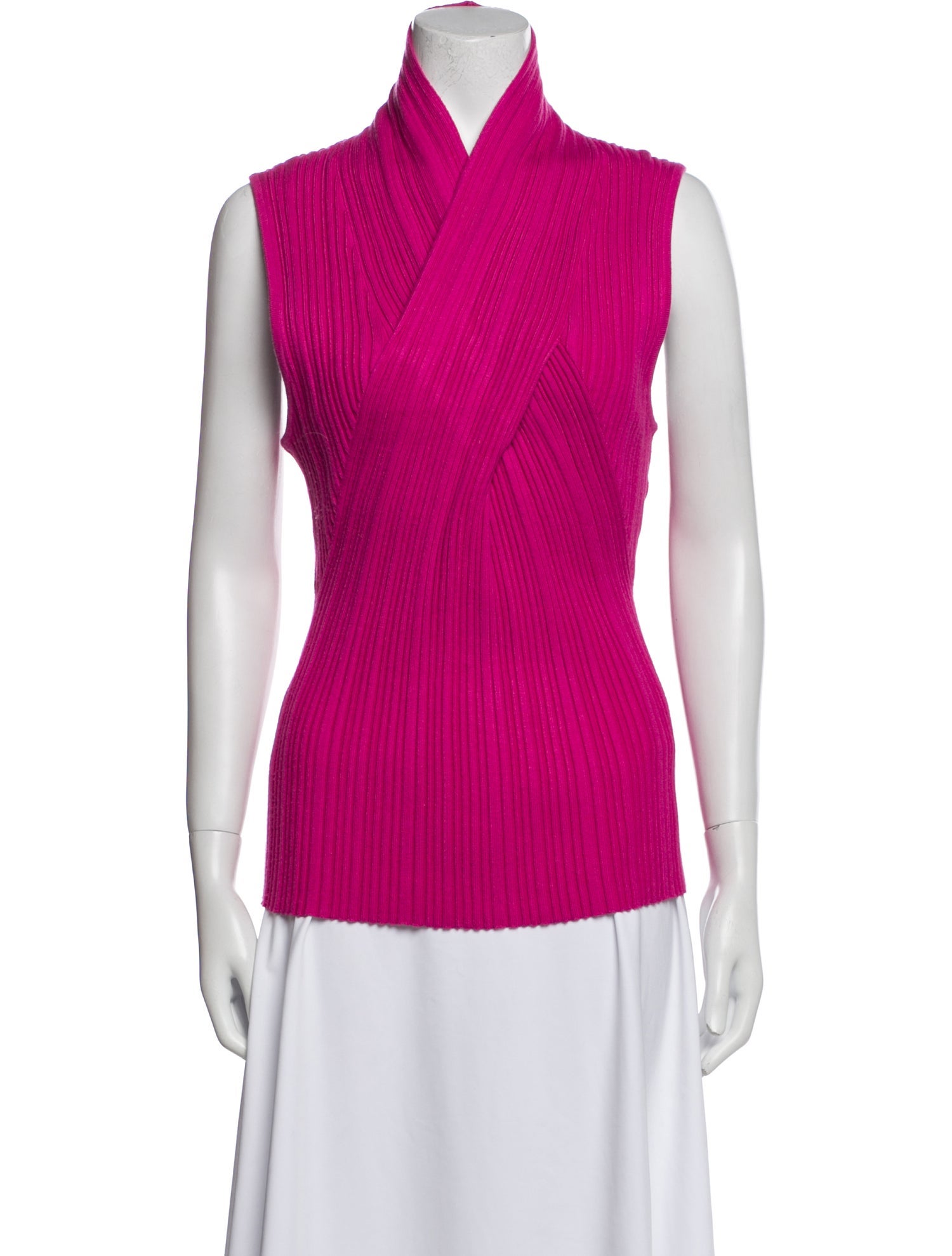 Acler Mock Neck Sleeveless Top