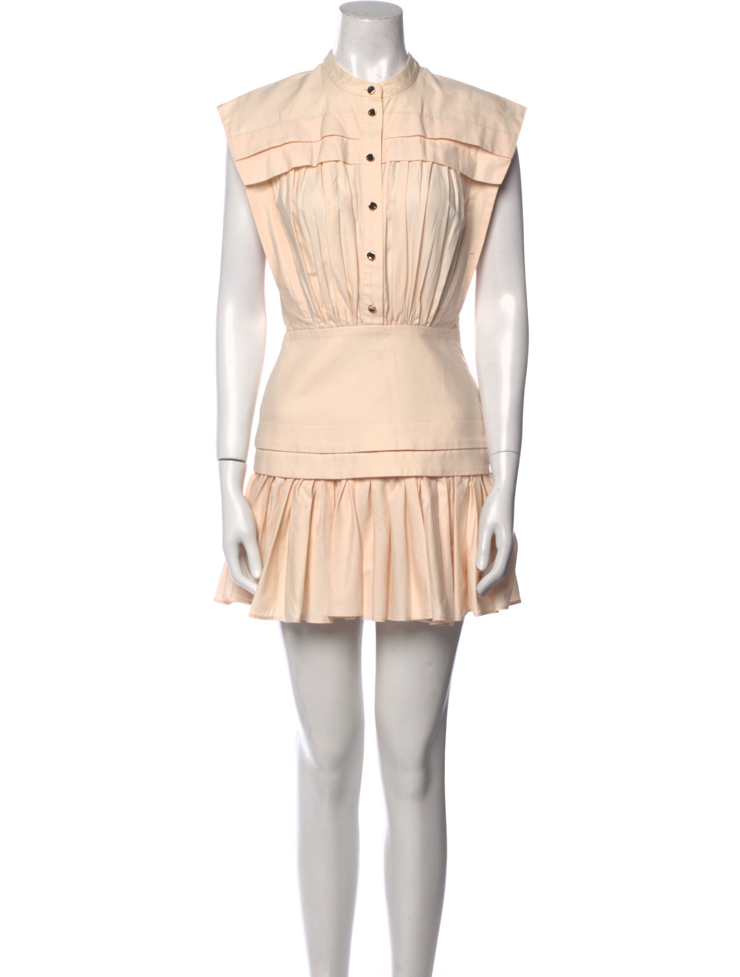 Acler Crew Neck Mini Dress