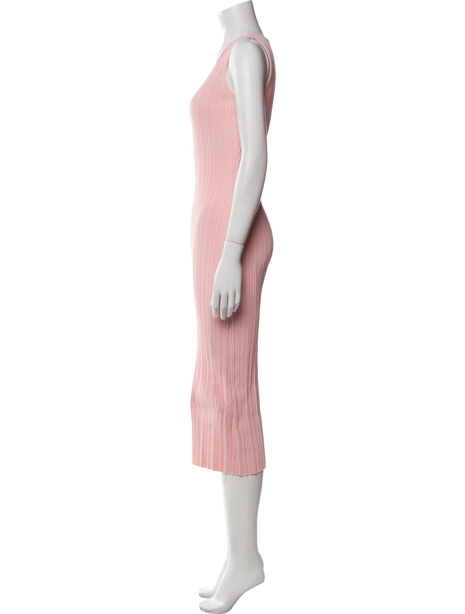 Acler Scoop Neck Midi Length Dress