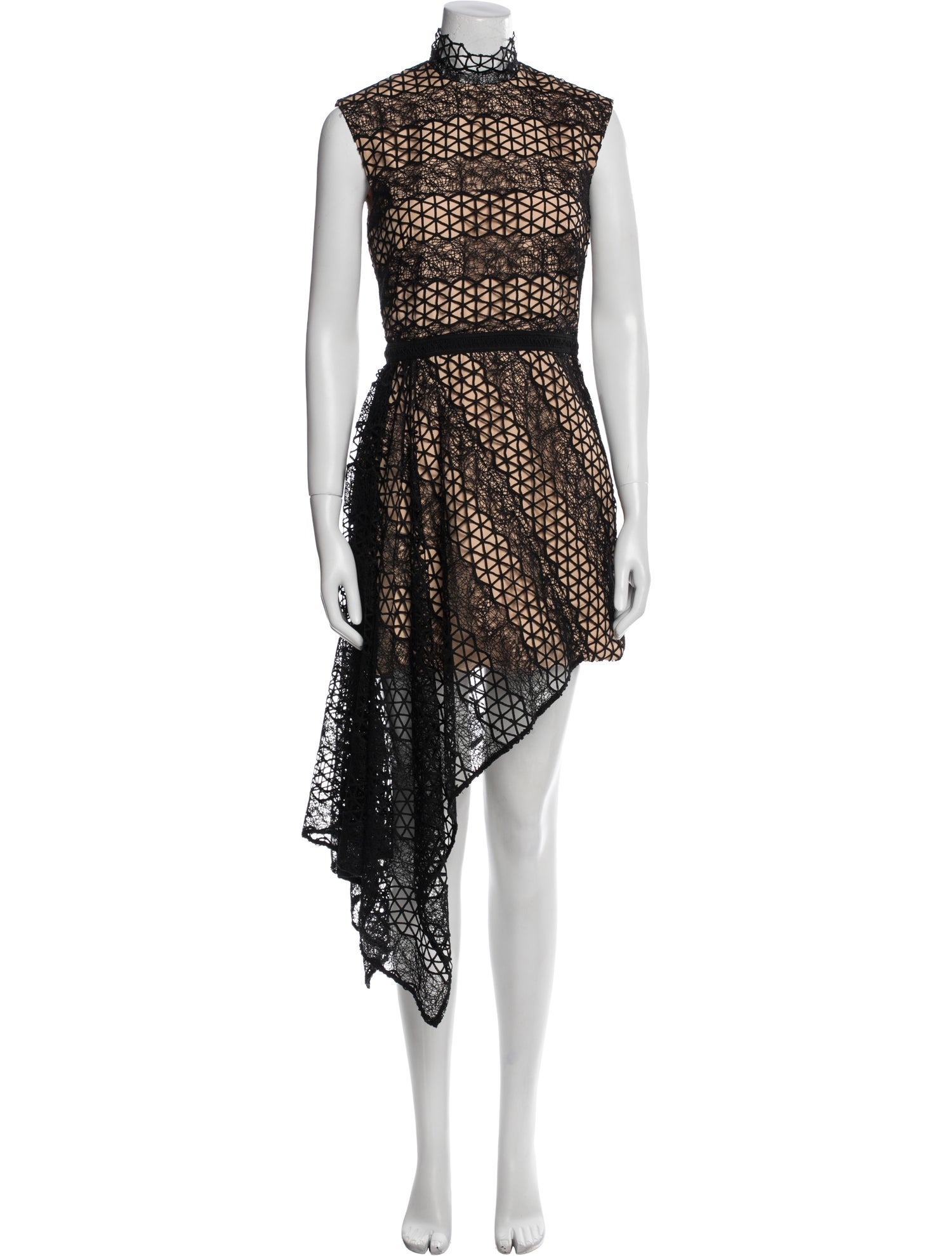 Acler Lace Pattern Midi Length Dress