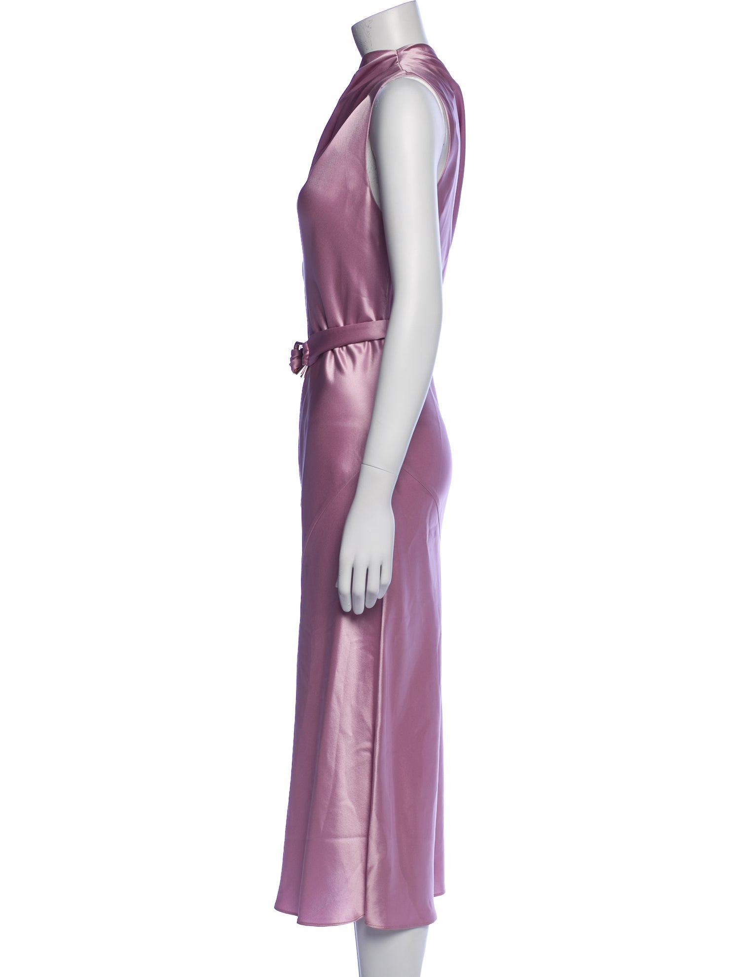 Acler Satin Long Dress