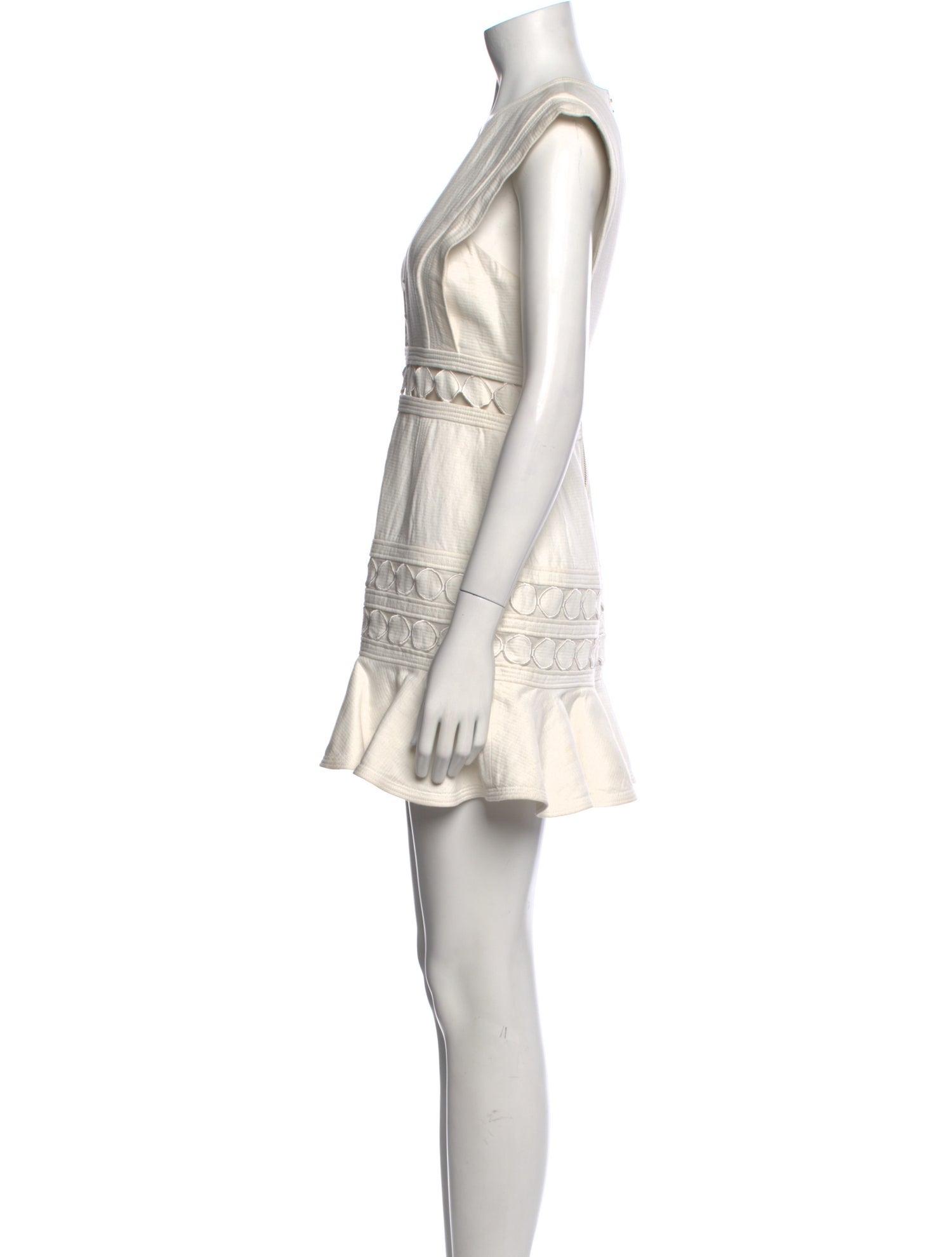 Acler V-Neck Mini Dress