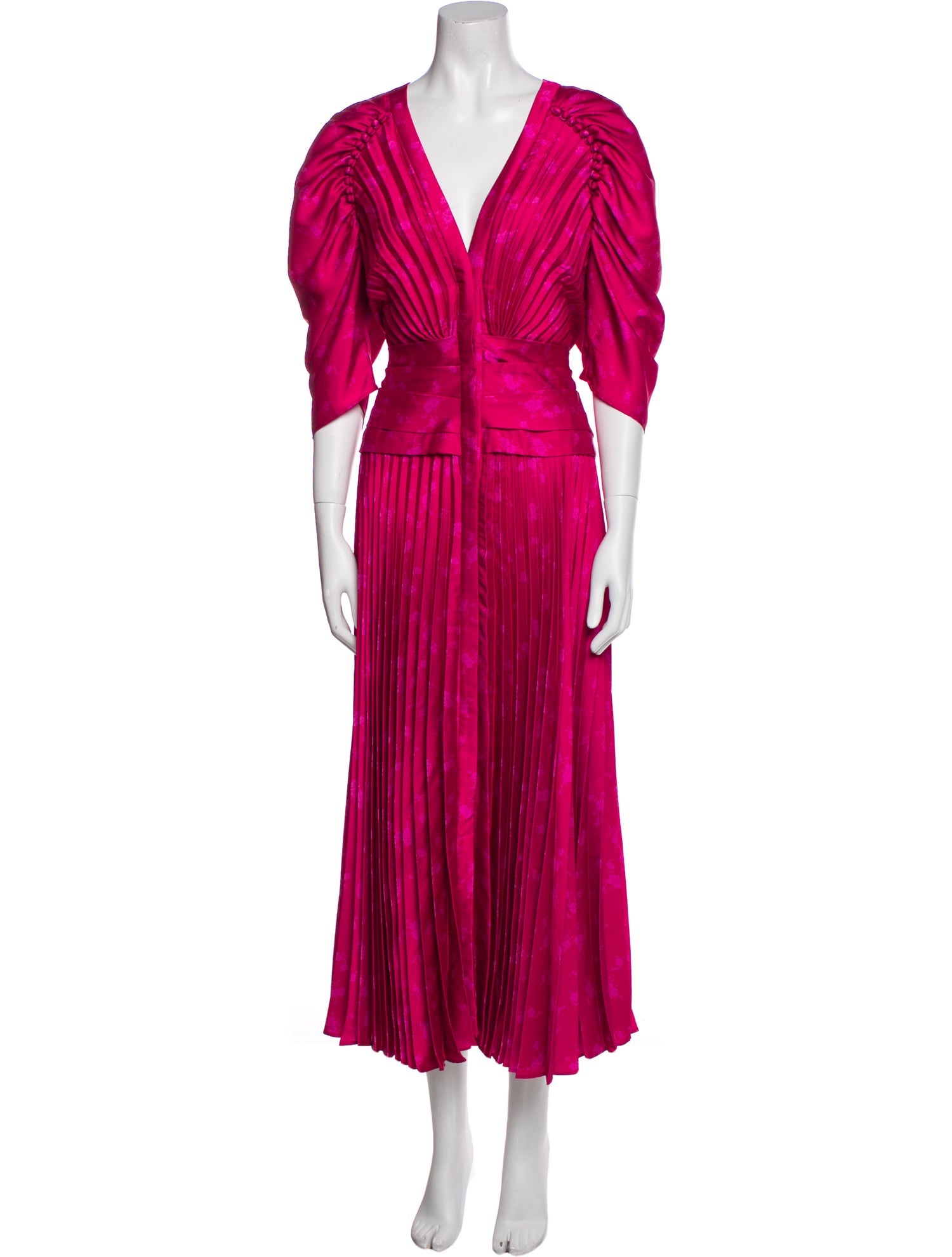 Acler Satin Long Dress