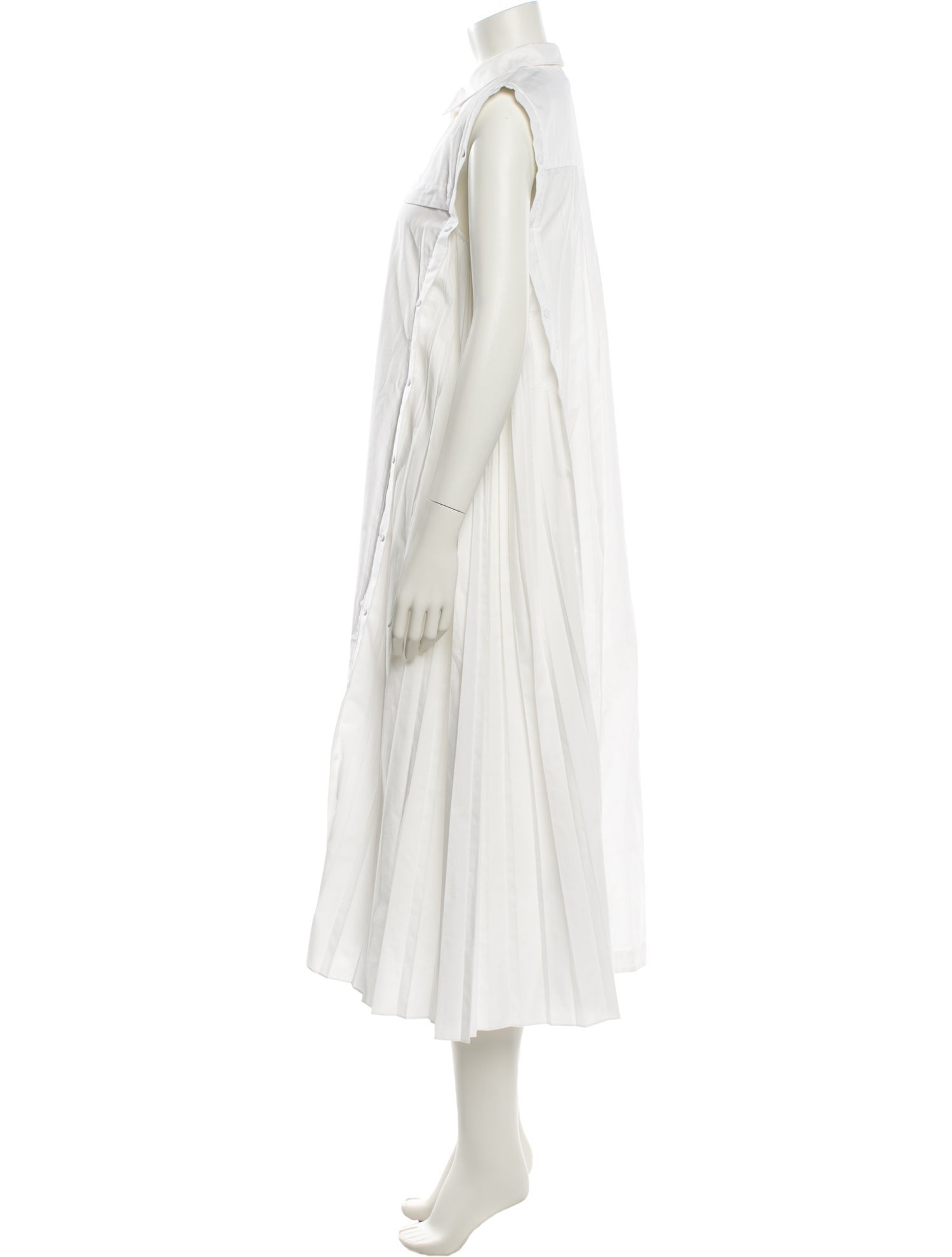 Acler Mock Neck Midi Length Dress