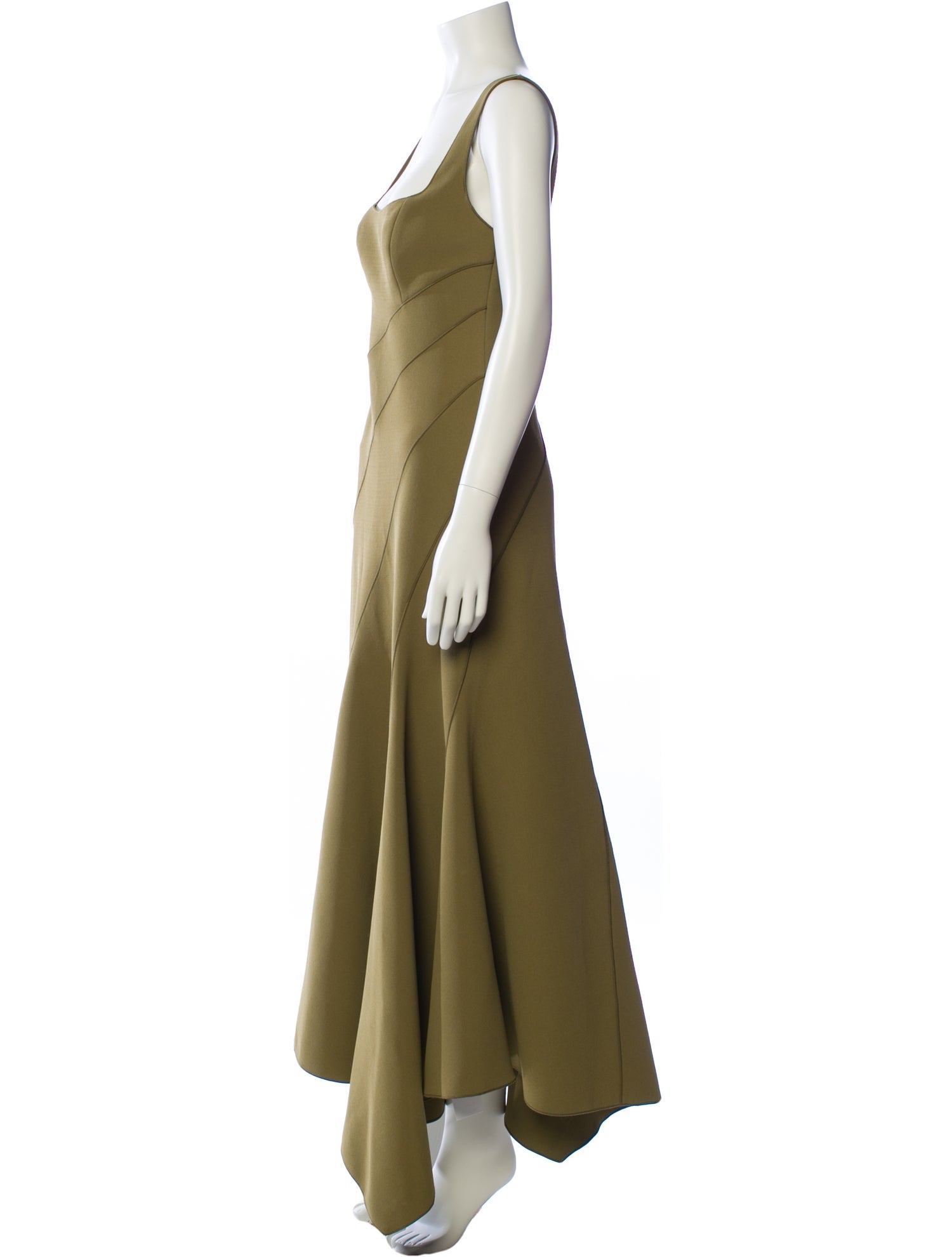 Acler Square Neckline Long Dress