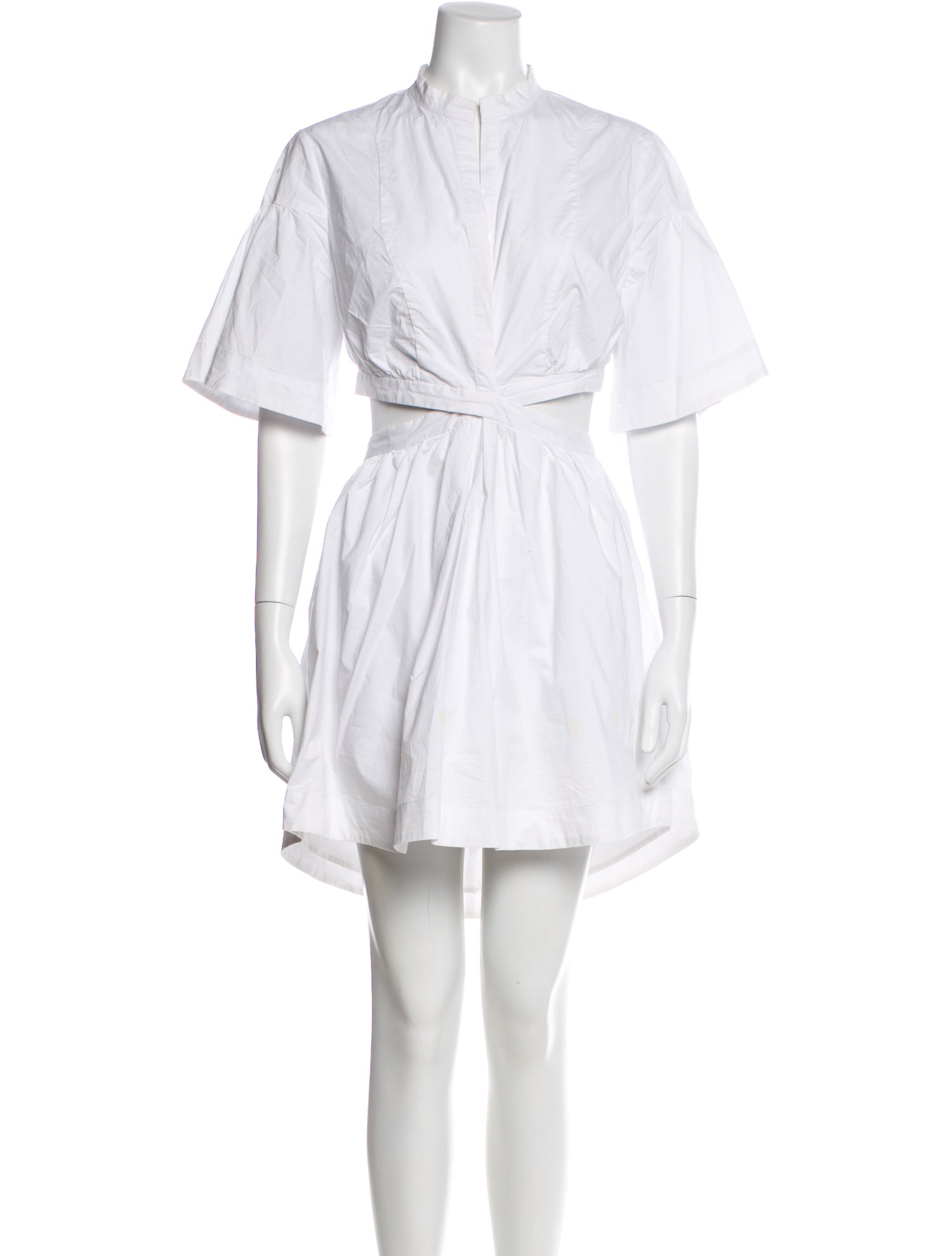 acler white mini dress Acler - Ivory Sandgate Mini Dress
