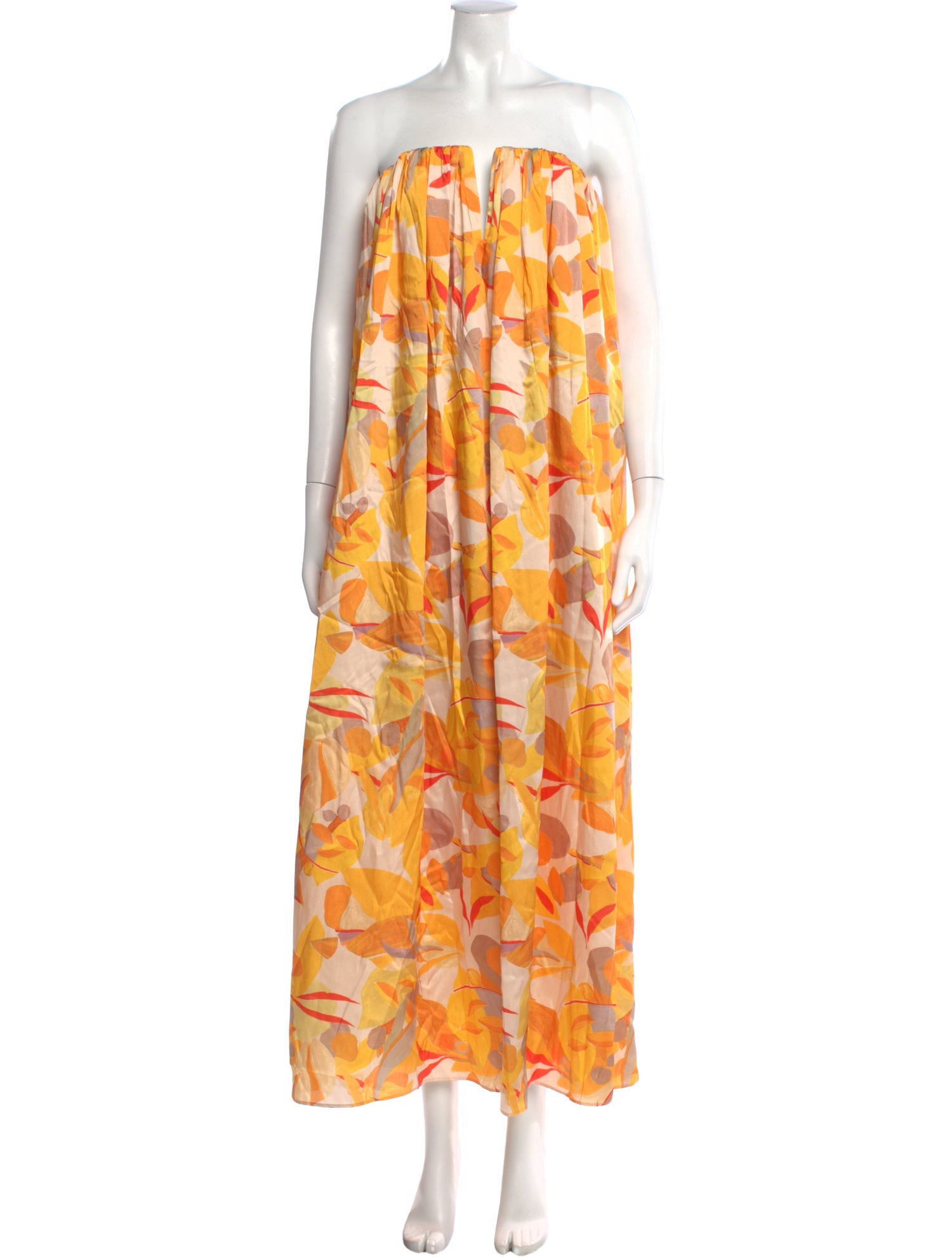 acler yellow mini dress Remly Mini Dress