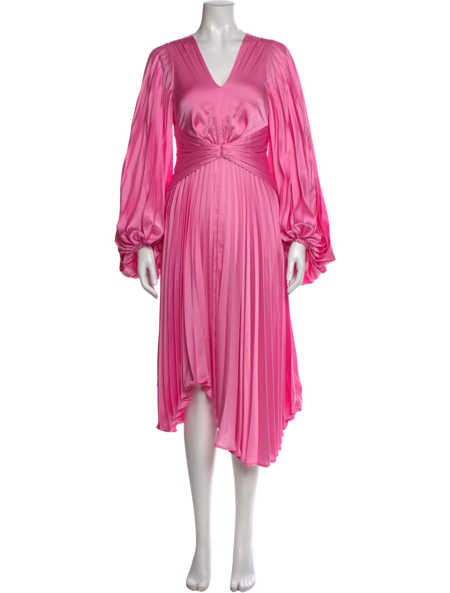 Acler V-Neck Midi Length Dress